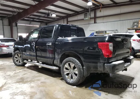 2018 Nissan Titan Sv из США, поврежденный, VIN 1N6AA1E52JN511934